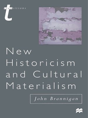 cover image of New Historicism and Cultural Materialism